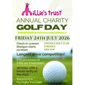 Millie's Trust Charity Golf Day 2026 Millie's Trust Charity Golf Day 2026