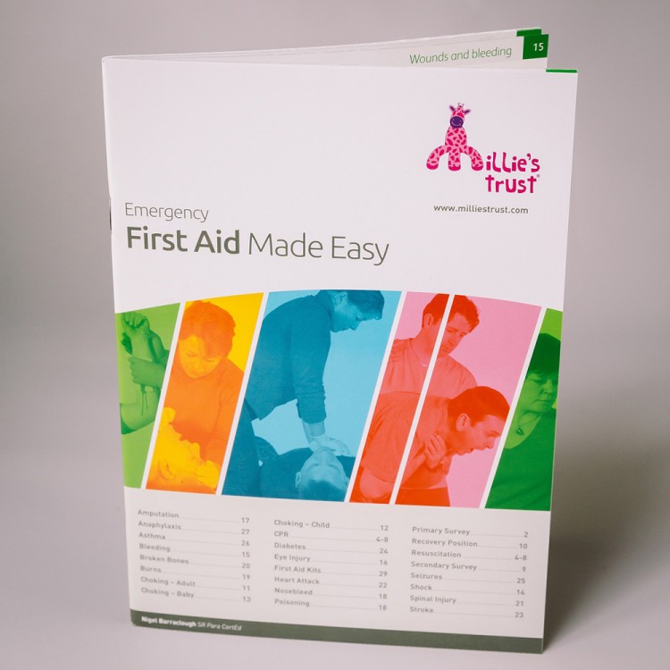 Millie's Trust Emergency First Aid Made Easy Book