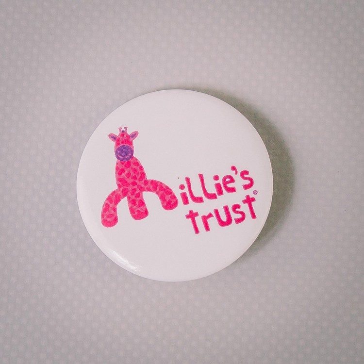Millie's Trust Button Badge
