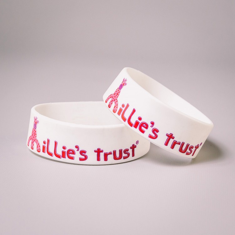 Millie's Trust Adult Silicone Wristband
