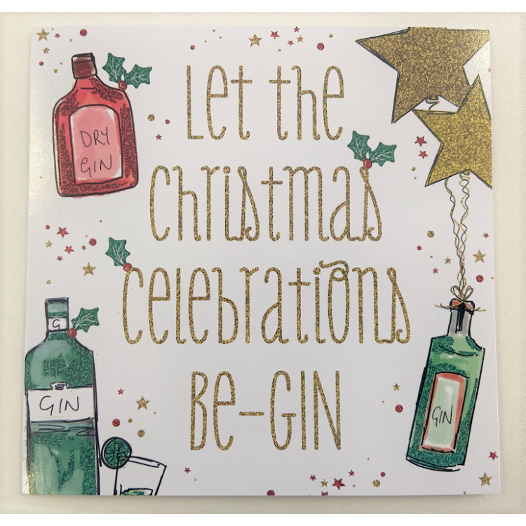 Christmas Cards - Gin