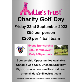 Millie's Trust Charity Golf Day 2023